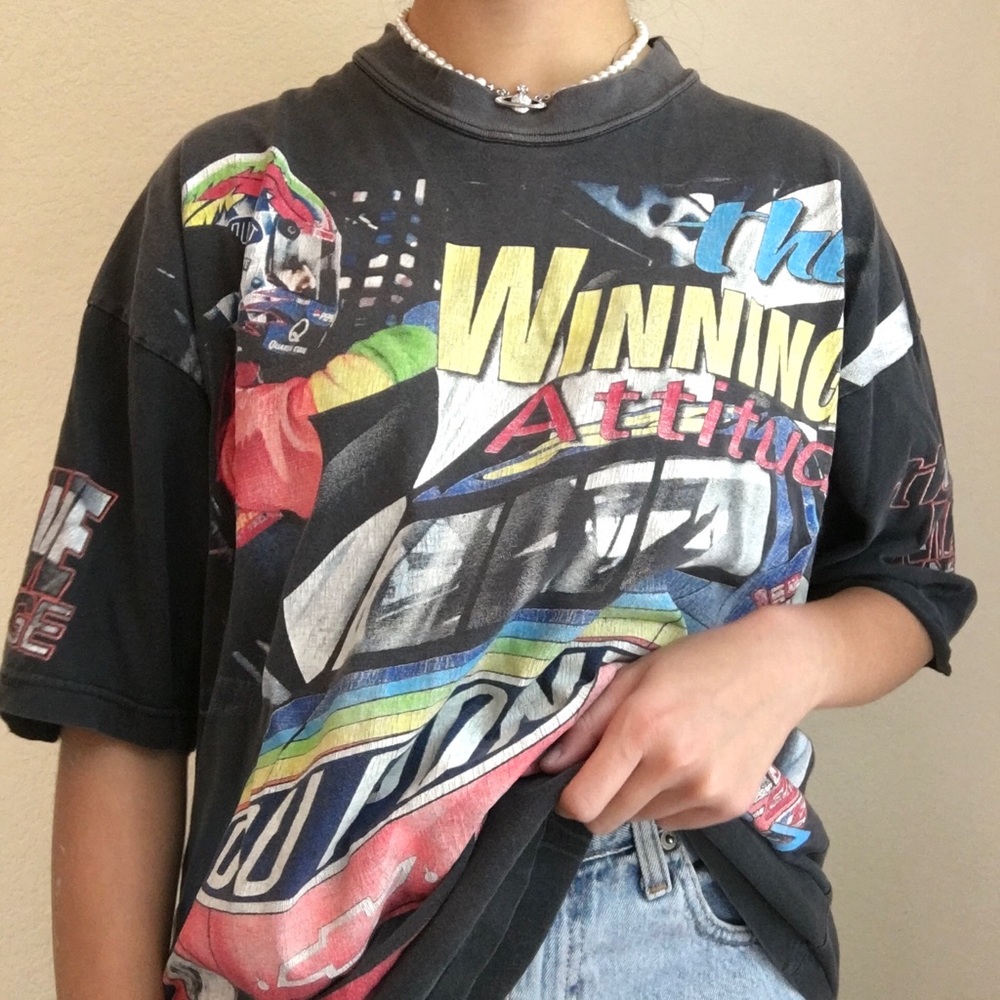 Vintage racecar t shirt